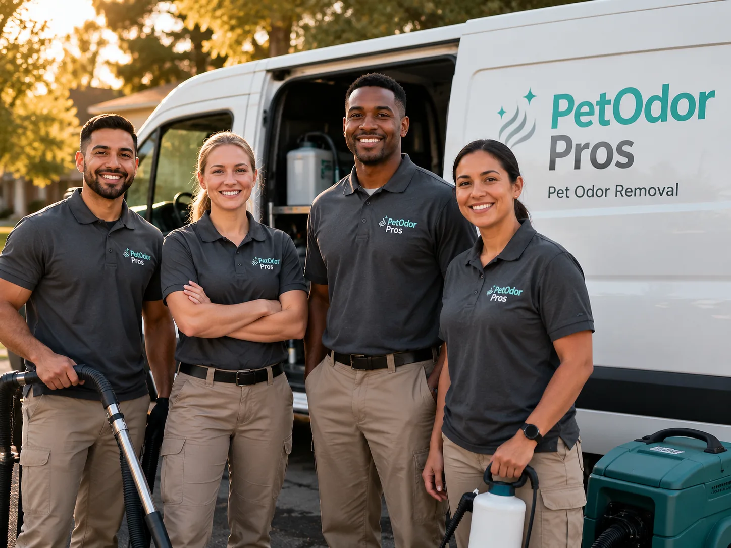 Pet Odor Removal team serving Akron, PA